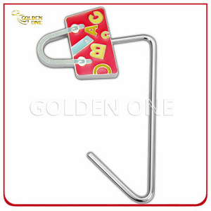 Neuartiges Design, Hangbag-Form, Farbfüllung, Metall-Geldbörsenhalter