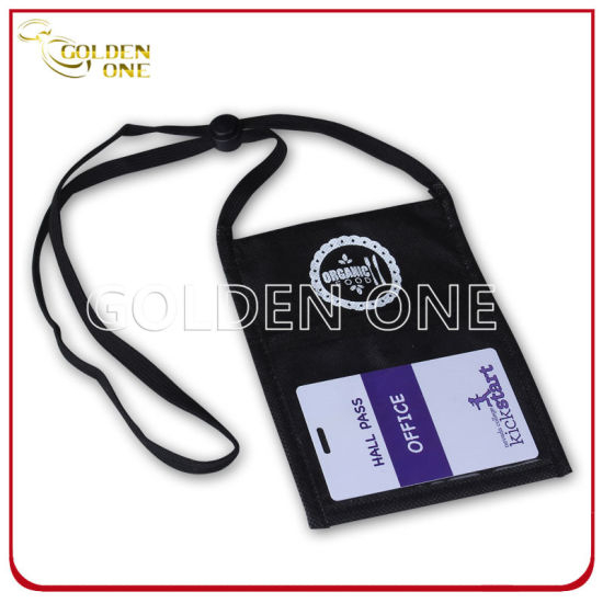Heißer Verkauf überlegener Polyester-Ausweishalter mit Lanyard