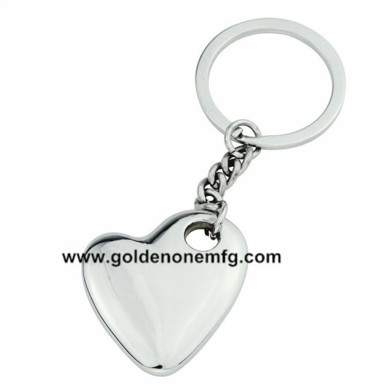 Emaille Starfish Shiny Nickel Metal Schlüsselanhänger für Promotion