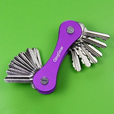 Werbegeschenk Bunte Metall Clever Key Organizer