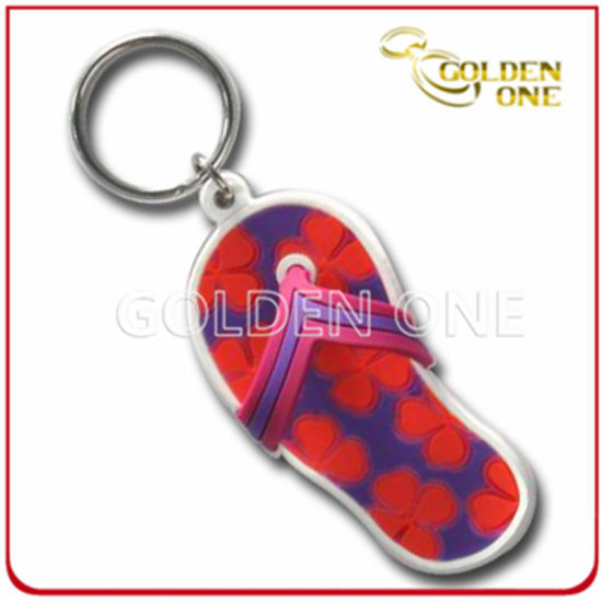 Hochwertiger, preiswerter, kundenspezifischer weicher PVC-Silikon-Schlüsselanhänger