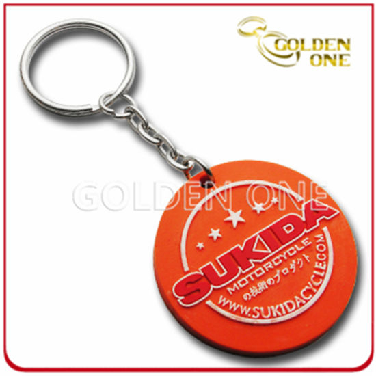 Hochwertiger, preiswerter, kundenspezifischer weicher PVC-Silikon-Schlüsselanhänger