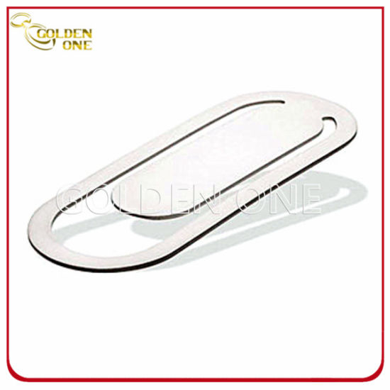 Personalisiertes, schickes Design, quadratische Form, Edelstahl-Lesezeichen