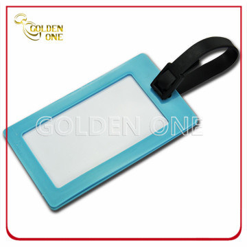 Kundenspezifisches Design Reisezubehör Weicher PVC-Gepäckanhänger