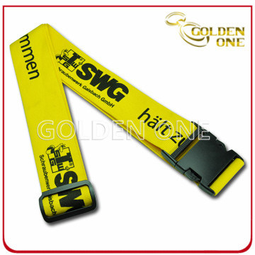 Flaschenöffner-Lanyard aus benutzerdefiniertem Wärmeübertragungsdruck aus Polyestergewebe
