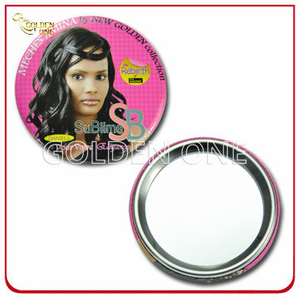 Lovely Girl Einseitiger Schminkspiegel aus Metallblech