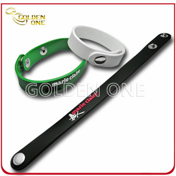 Werbegeschenk Kundenspezifisches geprägtes Tarn-Silikon-Armband