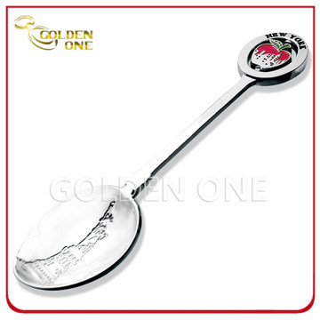 Kundenspezifischer Zinklegierungs-Nickel überzogener Andenken-Geschenk-Metalllöffel