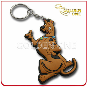 Werbeartikel aus hochwertigem Cartoon-Weich-PVC-Schlüsselring