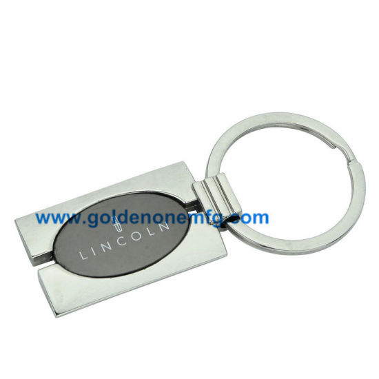 Kundenspezifischer tschechischer Souvenir-geprägter Logo-Metallschlüsselbund (CK18)