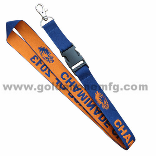 Personalisiertes, doppelseitig bedrucktes Polyester-Lanyard