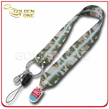 Werbegeschenk Kundenspezifisches Design Voll bedrucktes Polyester-Umhängeband