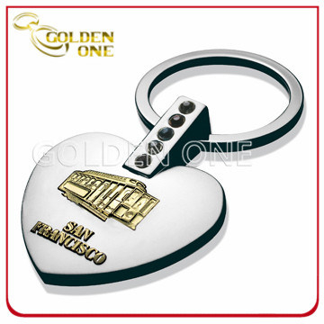 Benutzerdefinierte 3D Relief Logo Souvenir Geschenk Metall Schlüsselanhänger