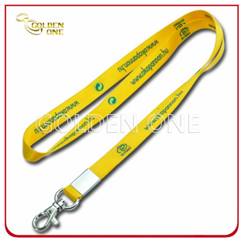 Werbegeschenk Kundenspezifisches sublimationsbedrucktes Polyester-Lanyard mit Sicherheitsschnalle