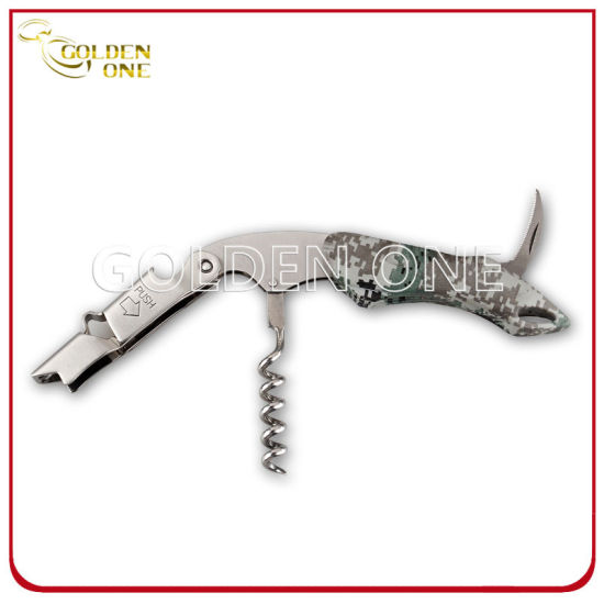 Zweistufiger Soft-Touch-Weinöffner mit Folienschneider