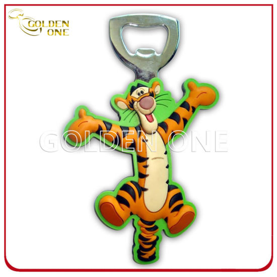 Kundenspezifischer 3D-Weich-PVC-Flaschenöffner für Werbegeschenke