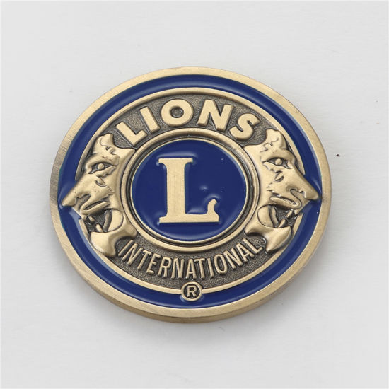 Benutzerdefinierte 3D-Logo-Küstenwache-Herausforderungsmünze (CC01)