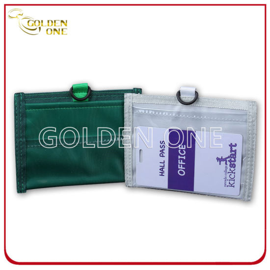 Heißer Verkauf überlegener Polyester-Ausweishalter mit Lanyard