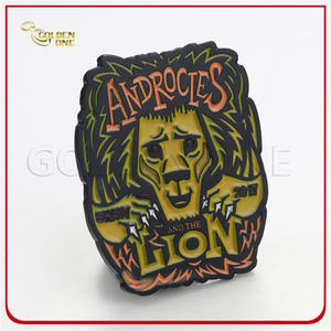 Direktverkauf der Fabrik Günstige Custom Fancy Lion Metal Revers Pin