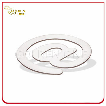 Buchzeichen aus vernickeltem Metall von höchster Qualität