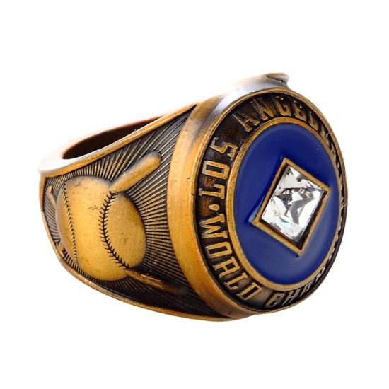Benutzerdefinierte Baseball League Replica Gold Meisterschaftsring
