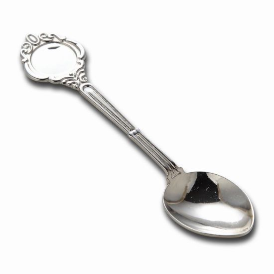 Kundenspezifisch geprägter weicher Emaille-Logo-Metall-Souvenir-Löffel