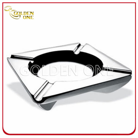 Kundenspezifischer Souvenir-Geschenk-Metallaschenbecher mit geprägtem Logo (SA01)
