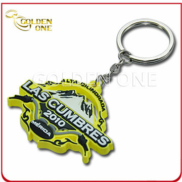 Werbegeschenk Sport Offsetdruck Weich-PVC Schlüsselanhänger