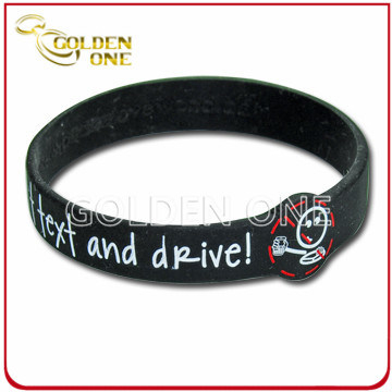 Fashion Custom Special Printed Logo Silikon-Armband