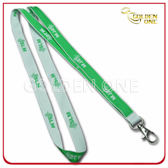 Kundenspezifischer Wärmeübertragungsbedruckter Polyester-ID-Kartenhalter Lanyard