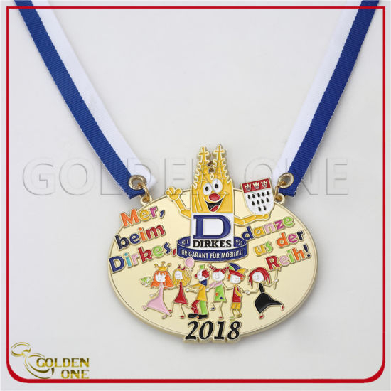Günstiger Preis Kundenspezifische Metallkarnevals-Andenken-Medaille
