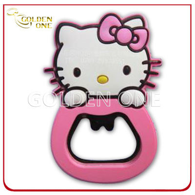 Kundenspezifischer 3D-Weich-PVC-Flaschenöffner für Werbegeschenke