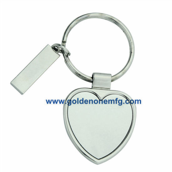 Niedlicher Entwurfs-Chrom überzog kundenspezifische LED-Fackel-Metallschlüsselkette