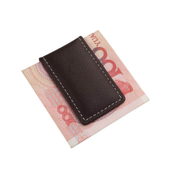 Werbegeschenk Kreatives Design Geldscheinklammer aus PU-Leder