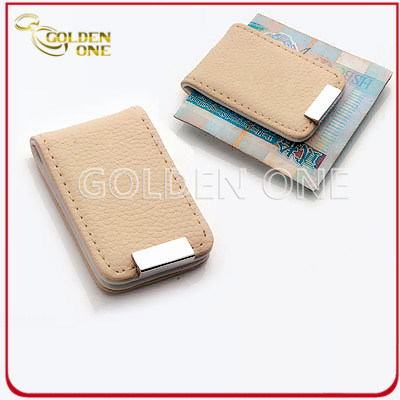 Werbegeschenk Kreatives Design Geldscheinklammer aus PU-Leder