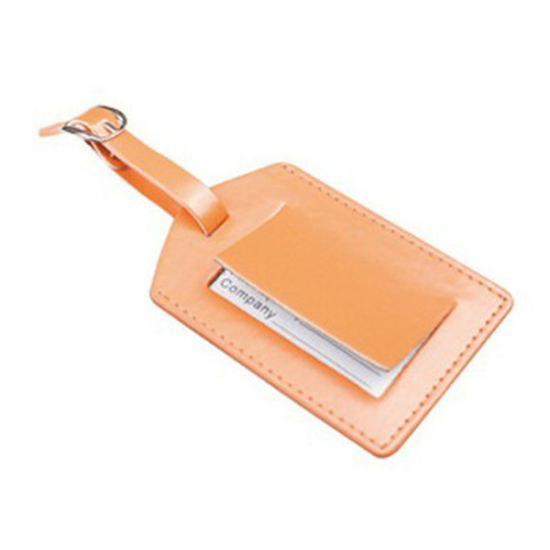 Kundenspezifischer Promotion-Geschenk-echtes Leder-Gepäckanhänger