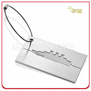 Extravaganter Design-Aluminium-Gepäckanhänger in quadratischer Form