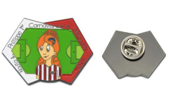 Qualitäts-Förderungs-Geschenk-weiche Emaille-kundenspezifische Andenken-Form-Zink-Legierungs-Karnevals-Revers-Stift