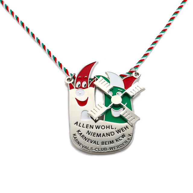 Whosale Niedriger Preis Mode Kundenspezifische Logo Form Andenken Metallzinklegierung Medaille