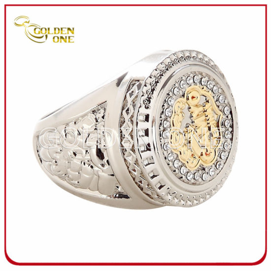 Souvenir-Ring aus vernickeltem Metall der Major League Baseball