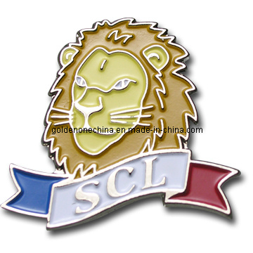 Schwarzes Nickel-Finish Custom Design Anstecknadel aus weichem Emaille-Metall