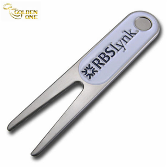 Niedriger Preis, personalisiertes, weiches Emaille-Metall-Golf-Divot-Werkzeug