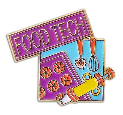 Hochwertiger Vollfarbdruck, Anstecknadel aus Expoxy-beschichtetem Metall