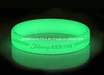 Werbegeschenk Glow in The Dark Silikon-Armband (SW06)