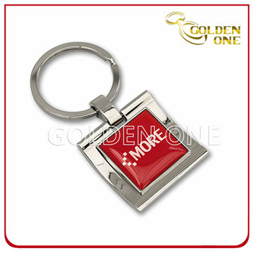 Souvenir-Geschenk Individuell bedruckter und epoxidbeschichteter Schlüsselanhänger aus Metall