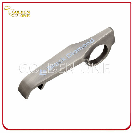 Maßgeschneiderter Souvenir-Dosenöffner aus verchromtem Metall für Casino