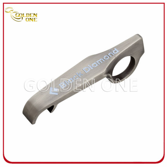 Maßgeschneiderter Souvenir-Dosenöffner aus verchromtem Metall für Casino