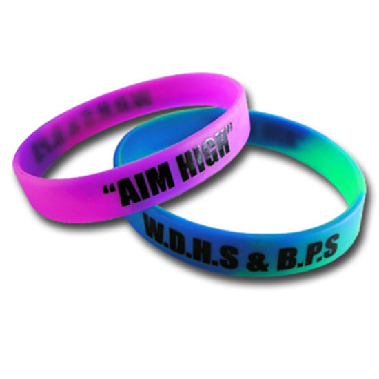 Meistverkaufte Werbegeschenke Pure Color Silikon-Armband