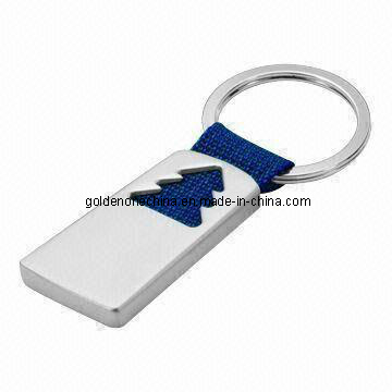 Schlüsselanhänger Flaschenöffner aus Aluminium mit Logogravur