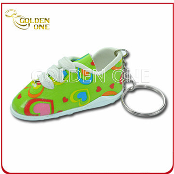 Förderungs-Geschenk-nette Schuh-Form-weiches PVC Keychain
